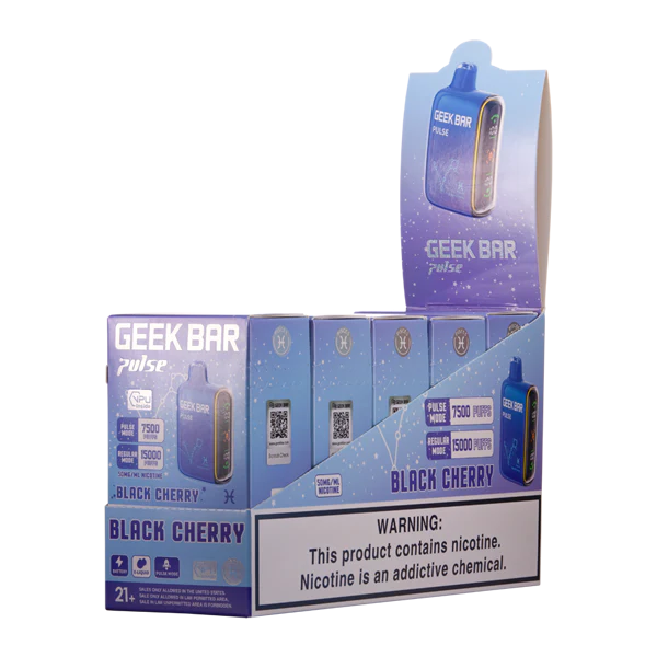 Black Cherry Geek Bar Pulse