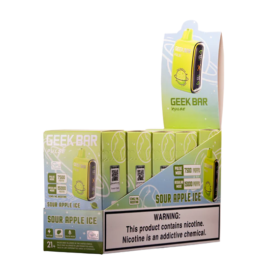 Sour Apple Ice Geek Bar Pulse