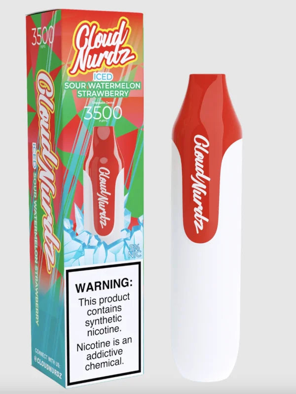 cloud-nurdz-disposables-3500-puffs-iced-sour-watermelon-strawberry