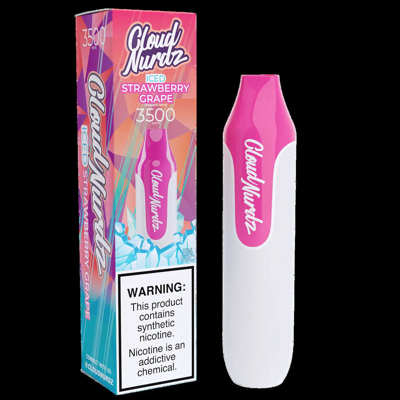 cloud-nurdz-disposables-3500-puffs-iced-strawberry-grape