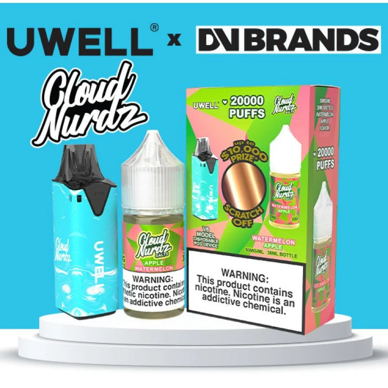 cloud-nurdz-salt-x-uwell-v6-kit-blue-raspberry-peach