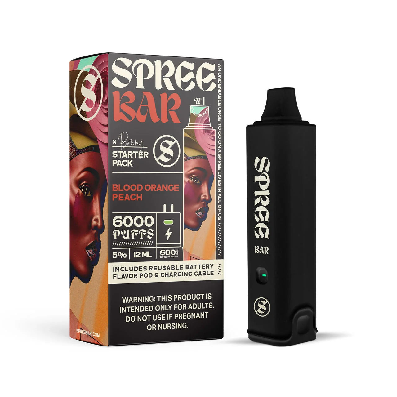 spree-bar-6000-starter-kit-blood-orange-peach